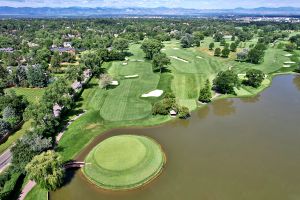 Cherry Hills 17th Aerial Reverse